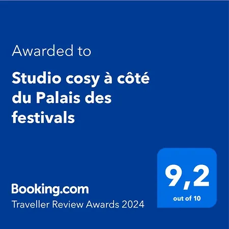 Appartamento Cosy à Côté Du Palais Des Festivals