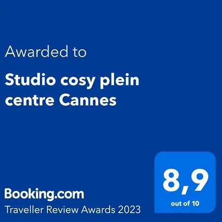 Apartament Cosy A Cote Du Palais Des Festivals